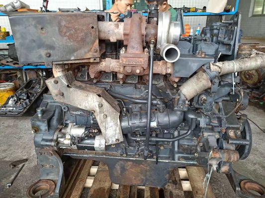 جودة  6D125-3 Diesel Used Engine Assembly 850Kg Weight For Excavator Pc450-7 Orginal مصنع