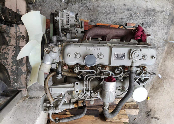 4JG1 محرك الديزل المستخدم للحفارة SY55 ZX70 المواد المعدنية الأصلية