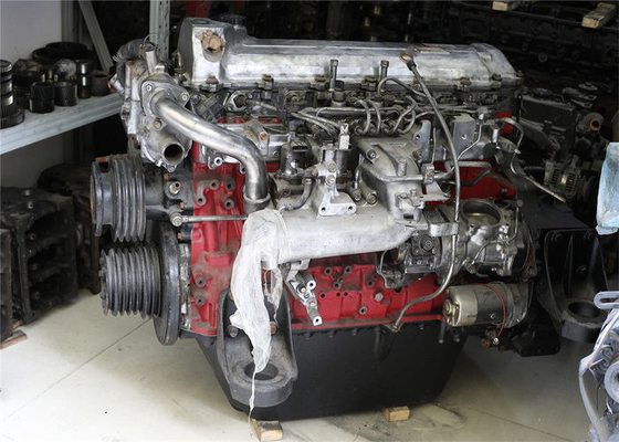 مستعمل Hino J08e Engine ، حقن محرك ديزل كهربائي للحفارة SK350-8