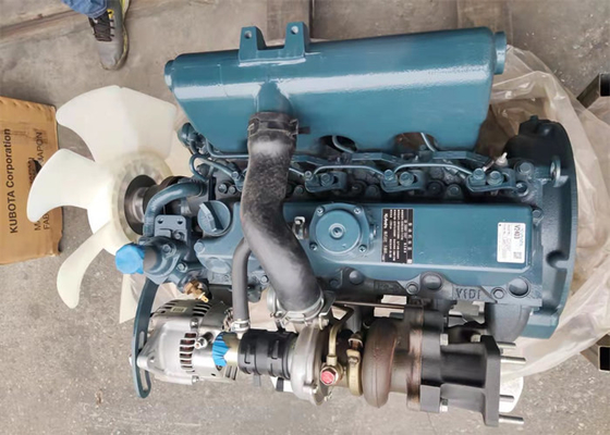 41.7kw محرك ديزل كوبوتا ، محرك كوبوتا V2403T تبريد المياه للحفارة PC56-7